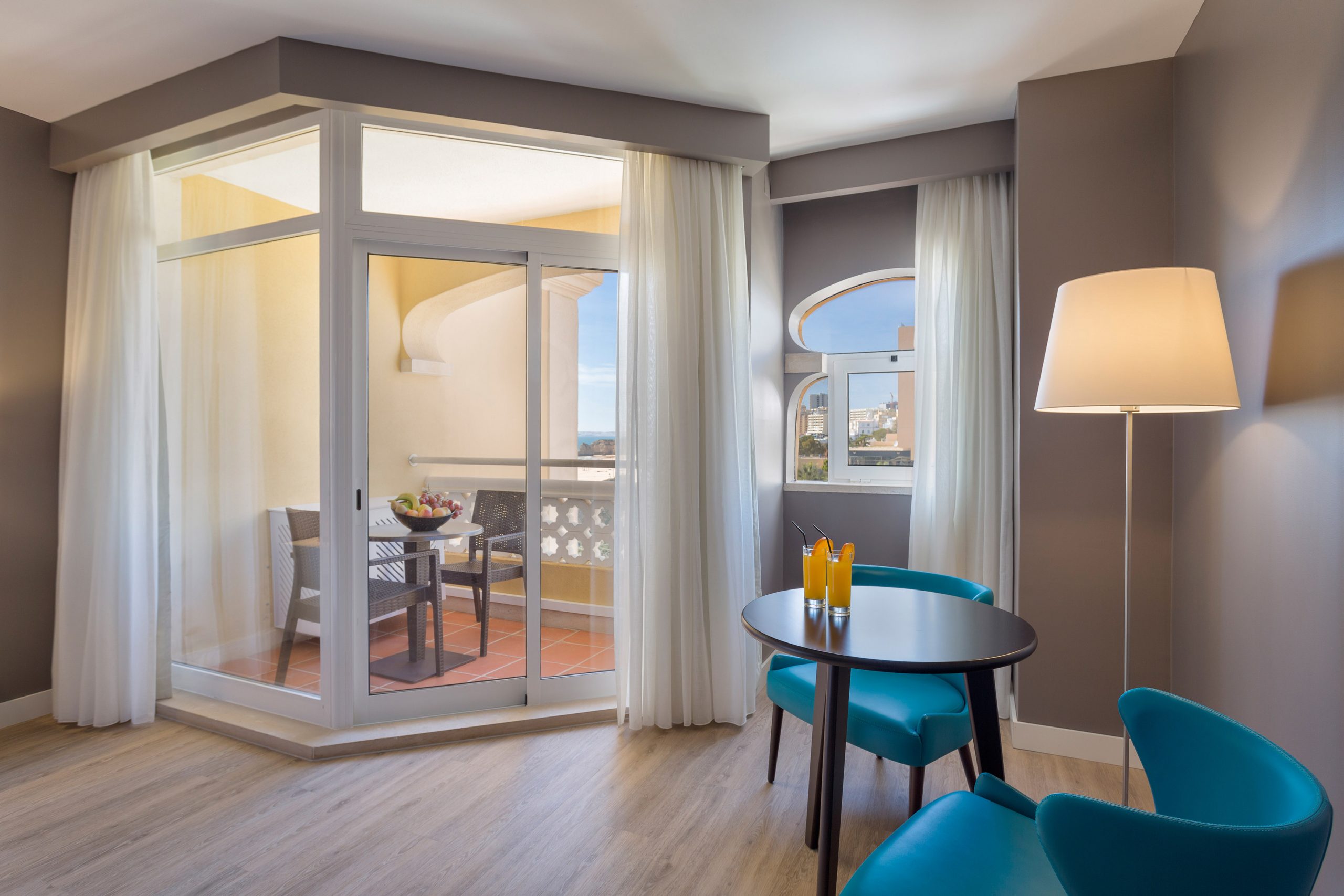 Quarto Duplo Vista Terra do hotel AP Oriental Beach, em Portimão