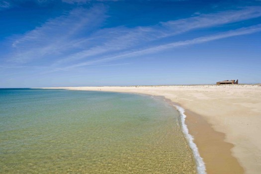 Praia da Barreta Ilha Deserta